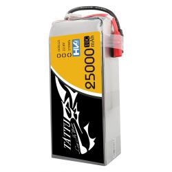 Аккумулятор Tattu G-Tech 6S 25000mAh 10C 22.8V Lipo с разъёмами AS150+AS150 / XT90-S для БПЛА