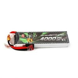 Аккумулятор Gens ACE LiPo 3S 25C 11.1В 1300/4000мАч с разъемом T/XT60 для квадрокоптера, авто, лодки