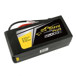 Смарт-аккумулятор LiPo Tattu Plus 6S 22000mAh 25C 22.2V с разъёмами AS150+XT150 (новая версия)