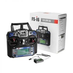 Аппаратура FLYSKY FS-i6 2.4G 6CH AFHDS 2A с приёмниками IA6B X6B A8S для самолётов и дронов