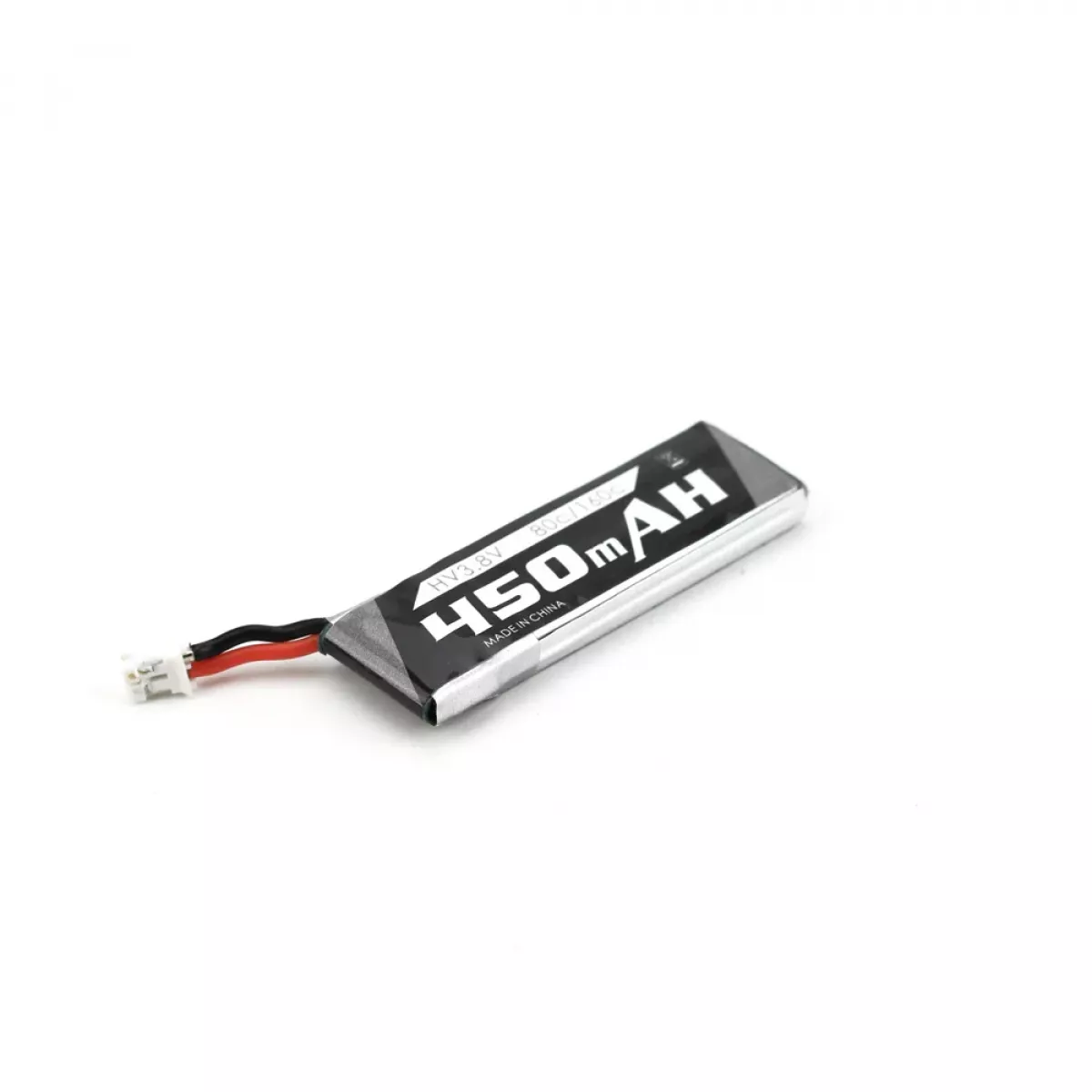 Аккумулятор Emax Tinyhawk X 1s 450mAh 80c/160c 3.8V PH2.0 HV зарядка для FPV дрона и самолёта Аккумулятор Emax Tinyhawk X 1s 450mAh 80c/160c 3.8V PH2.0 HV зарядка для FPV дрона и самолёта