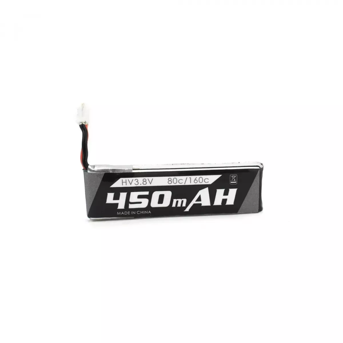 Аккумулятор Emax Tinyhawk X 1s 450mAh 80c/160c 3.8V PH2.0 HV зарядка для FPV дрона и самолёта Аккумулятор Emax Tinyhawk X 1s 450mAh 80c/160c 3.8V PH2.0 HV зарядка для FPV дрона и самолёта