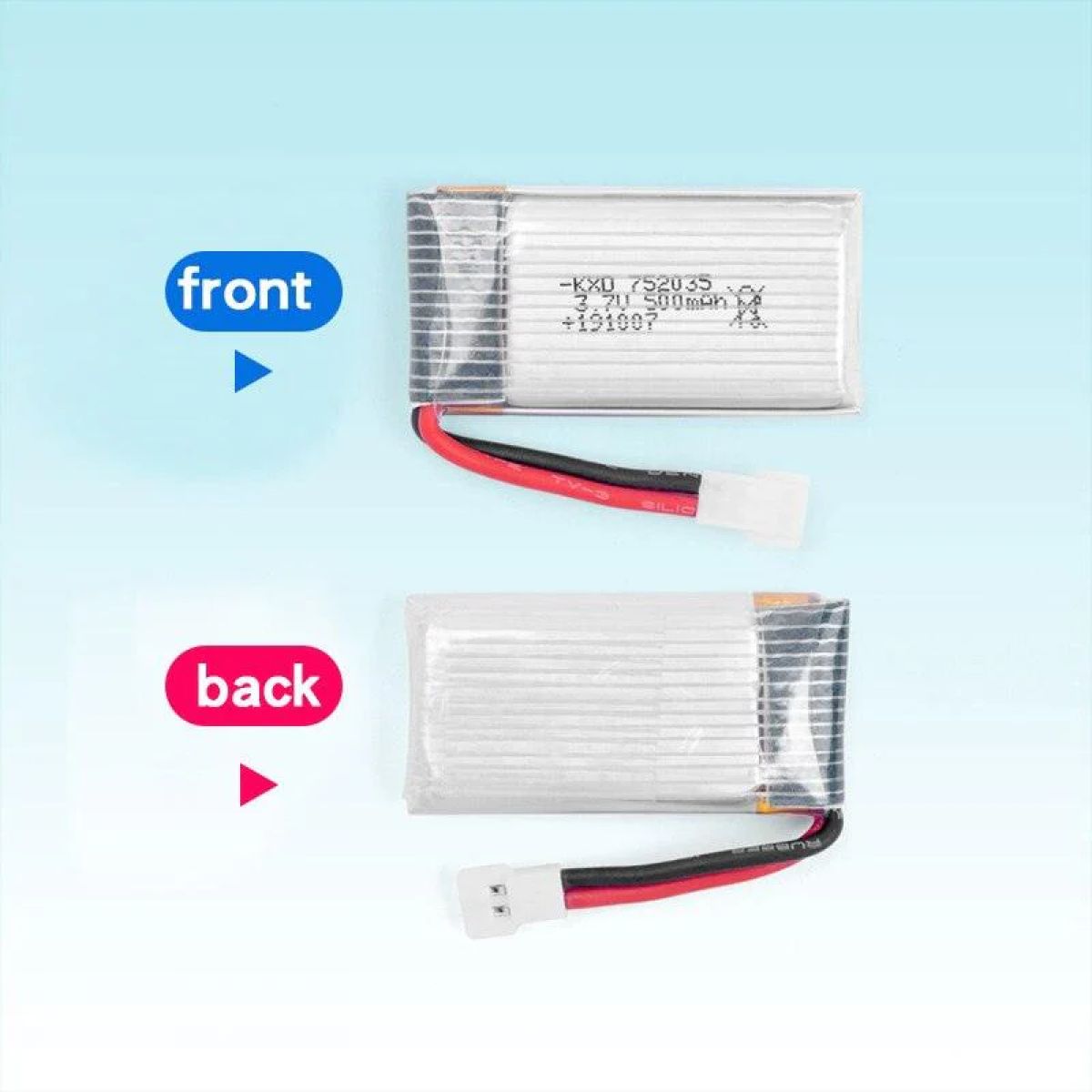 Аккумулятор LiPo 3.7В 160/250/300/500 мАч для RC самолётов FX620 FX820 F22 SU57 Mige530 Аккумулятор LiPo 3.7В 160/250/300/500 мАч для RC самолётов FX620 FX820 F22 SU57 Mige530