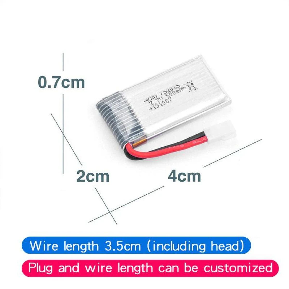 Аккумулятор LiPo 3.7В 160/250/300/500 мАч для RC самолётов FX620 FX820 F22 SU57 Mige530 Аккумулятор LiPo 3.7В 160/250/300/500 мАч для RC самолётов FX620 FX820 F22 SU57 Mige530