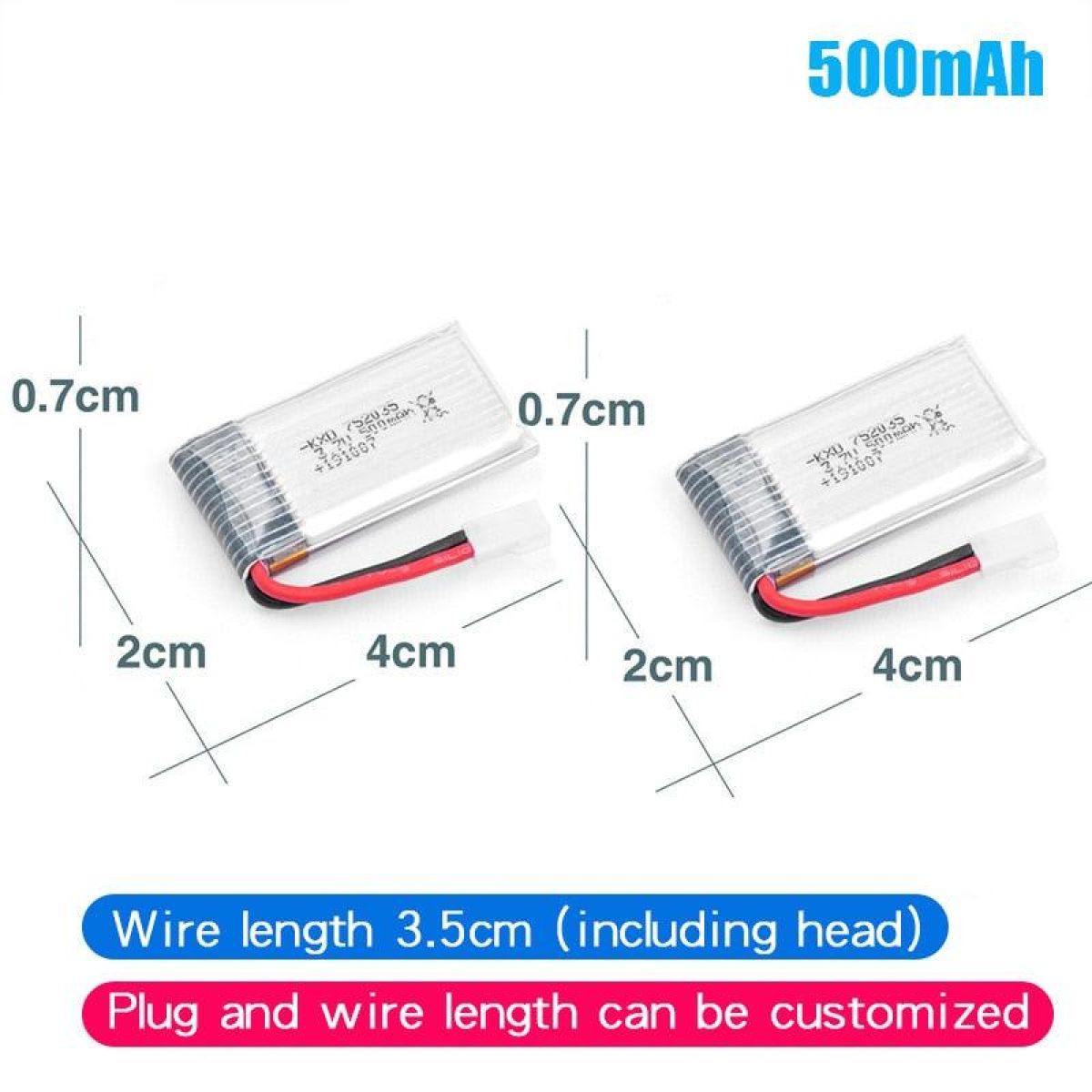 Аккумулятор LiPo 3.7В 160/250/300/500 мАч для RC самолётов FX620 FX820 F22 SU57 Mige530 Аккумулятор LiPo 3.7В 160/250/300/500 мАч для RC самолётов FX620 FX820 F22 SU57 Mige530