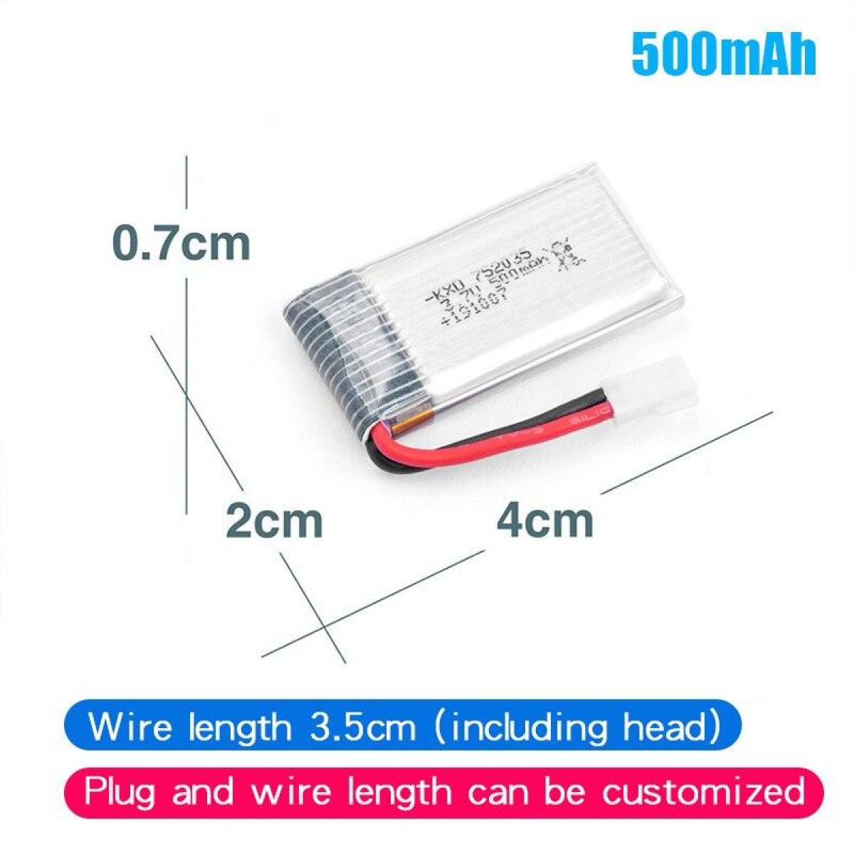 Аккумулятор LiPo 3.7В 160/250/300/500 мАч для RC самолётов FX620 FX820 F22 SU57 Mige530 Аккумулятор LiPo 3.7В 160/250/300/500 мАч для RC самолётов FX620 FX820 F22 SU57 Mige530