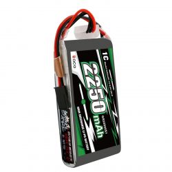Аккумулятор Gens ace 2250mAh 6.6V 2S1P LiFe с разъёмом BBL1 Futaba 3P для пульта 4PLS T8J