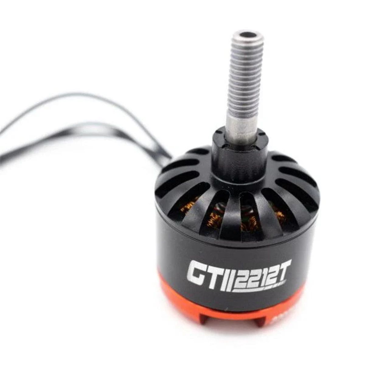 Бесколлекторный мотор Emax GTII-2212T 1800/2200/2450KV с резьбовым валом для FPV дронов и RC самолётов Бесколлекторный мотор Emax GTII-2212T 1800/2200/2450KV с резьбовым валом для FPV дронов и RC самолётов