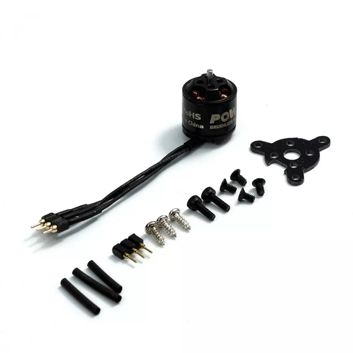 PowerX MC1106 3800KV бесщеточный мотор 1S–2S с ESC 5A, 5030 пропеллером и креплением для микро RC самолёта и FPV дрона PowerX MC1106 3800KV бесщеточный мотор 1S–2S с ESC 5A, 5030 пропеллером и креплением для микро RC самолёта и FPV дрона