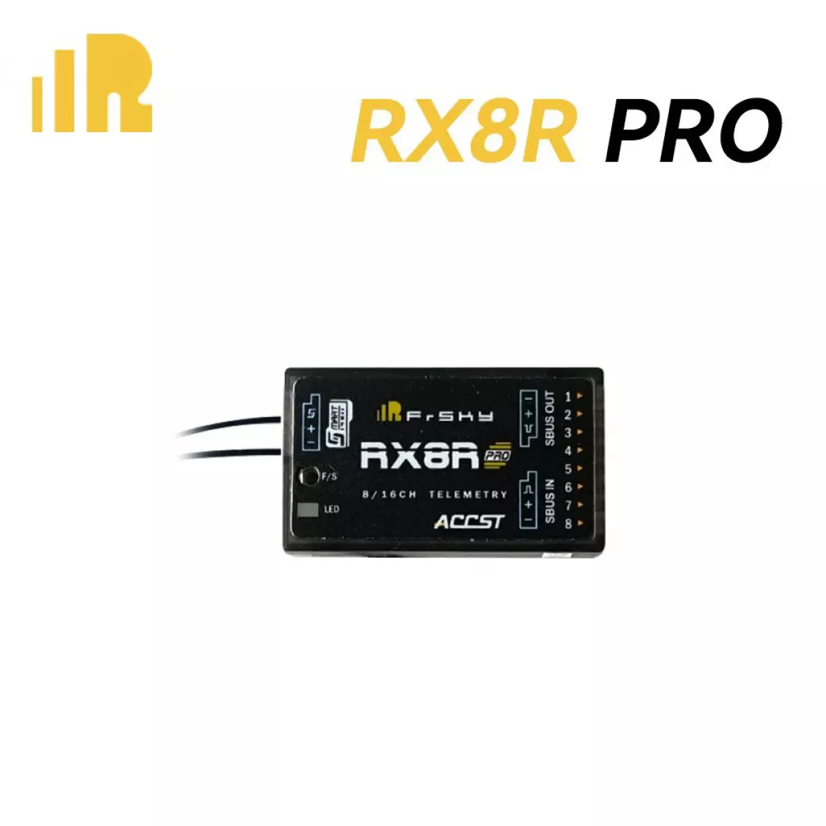 Приёмник FrSky RX8R PRO 2.4GHz ACCST с поддержкой резервирования Приёмник FrSky RX8R PRO 2.4GHz ACCST с поддержкой резервирования