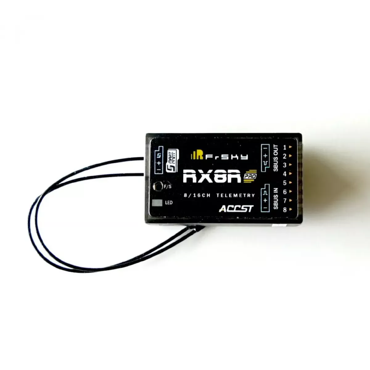 Приёмник FrSky RX8R PRO 2.4GHz ACCST с поддержкой резервирования Приёмник FrSky RX8R PRO 2.4GHz ACCST с поддержкой резервирования