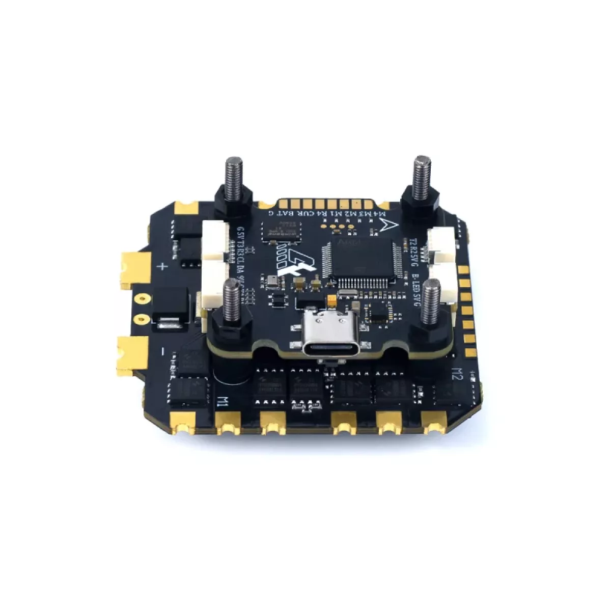 Axisflying 80A F405/F722 STACK 4в1 ESC для FPV дрона 13 дюймов, питание 6-8S Axisflying 80A F405/F722 STACK 4в1 ESC для FPV дрона 13 дюймов, питание 6-8S