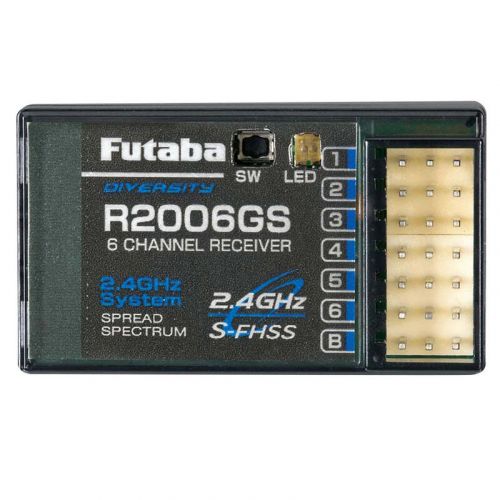 Приемник Futaba R2006G S-FHSS 2.4 ГГц, 6 каналов для авиамоделей