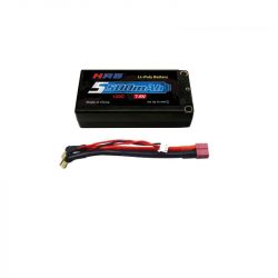 HRB 2S 7.6V 5500mAh LiPo аккумулятор (жёсткий корпус) 120C 5.0мм Bullet для RC моделей