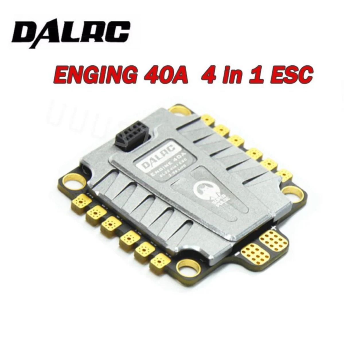 DALRC ENGING 40A ESC 3-5S Blheli_32 4-в-1 бесщеточный ESC DSHOT1200, 5V BEC для FPV фристайла DALRC ENGING 40A ESC 3-5S Blheli_32 4-в-1 бесщеточный ESC DSHOT1200, 5V BEC для FPV фристайла