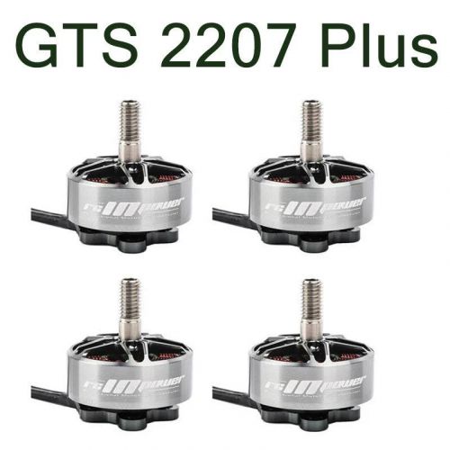 4шт RCINPOWER GTS V2 2207 plus 1860KV/2500KV/2750KV 4-6S бесколлекторный мотор для FPV дрона квадрокоптера