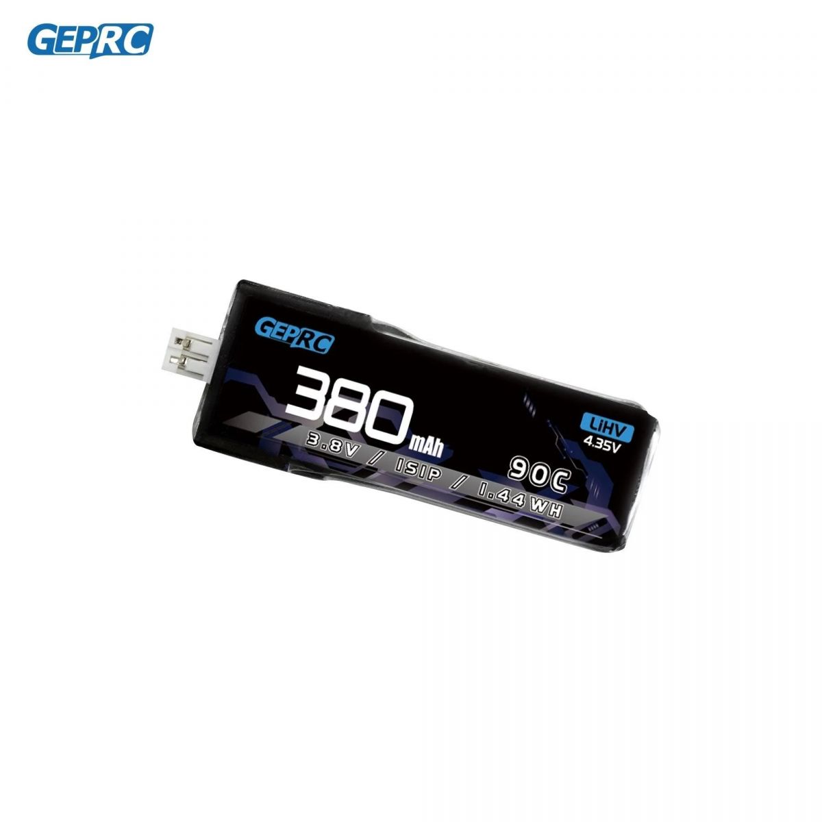 Аккумулятор GEPRC 1S 380mAh 90C для дронов SMART16 RC FPV, аксессуары для квадрокоптеров Аккумулятор GEPRC 1S 380mAh 90C для дронов SMART16 RC FPV, аксессуары для квадрокоптеров