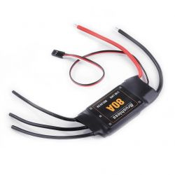 Бесколлекторный 80A ESC 2-6S с 5V 5A UBEC для FPV квадрокоптеров, самолетов и вертолетов