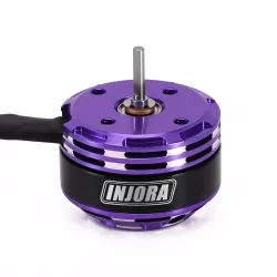 Бесколлекторный мотор INJORA Fat Viper 2204 2400KV с трансмиссией для 1/18 TRX4M, 3S совместимый