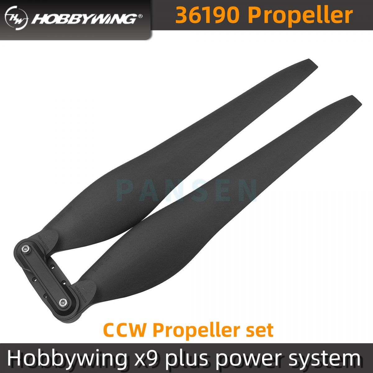 Hobbywing 36190 складной пропеллер 36" CW/CCW для X9 Plus мотор, дрон-опрыскиватель Hobbywing 36190 складной пропеллер 36" CW/CCW для X9 Plus мотор, дрон-опрыскиватель