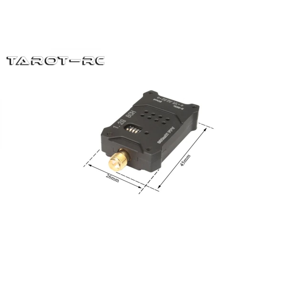 Трансмиттер изображения Tarot 1.2G 800mW 8CH VTX - регулируемая мощность 25/200/800mW Трансмиттер изображения Tarot 1.2G 800mW 8CH VTX - регулируемая мощность 25/200/800mW