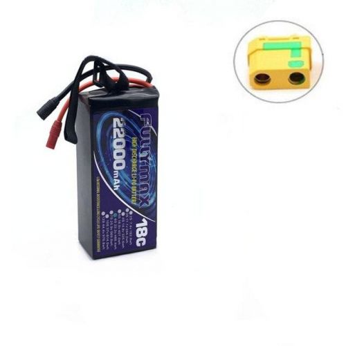 Аккумулятор Fullymax 22000мАч/27000мАч 22.8V 6S LiPo 18C для FPV дрона, гексакоптера, агродрона