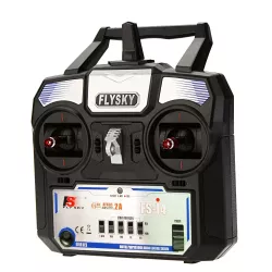 Flysky FS-i4 пульт управления 2.4GHz 4CH AFHDS с приемником FS-A6 для RC вертолета и планера