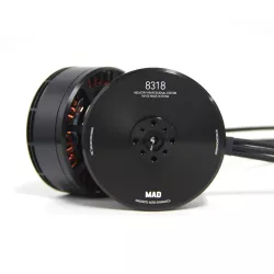 Бесщеточный мотор MAD 8318 IPE KV100/KV120 для сельхоздронов, квадрокоптеров, гексакоптеров, октокоптеров
