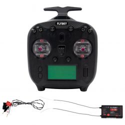 Аппаратура Flysky FS-ST8 2.4G 10CH ANT RGB Assistant 3.0 с приёмником FS-SR8 для RC моделей
