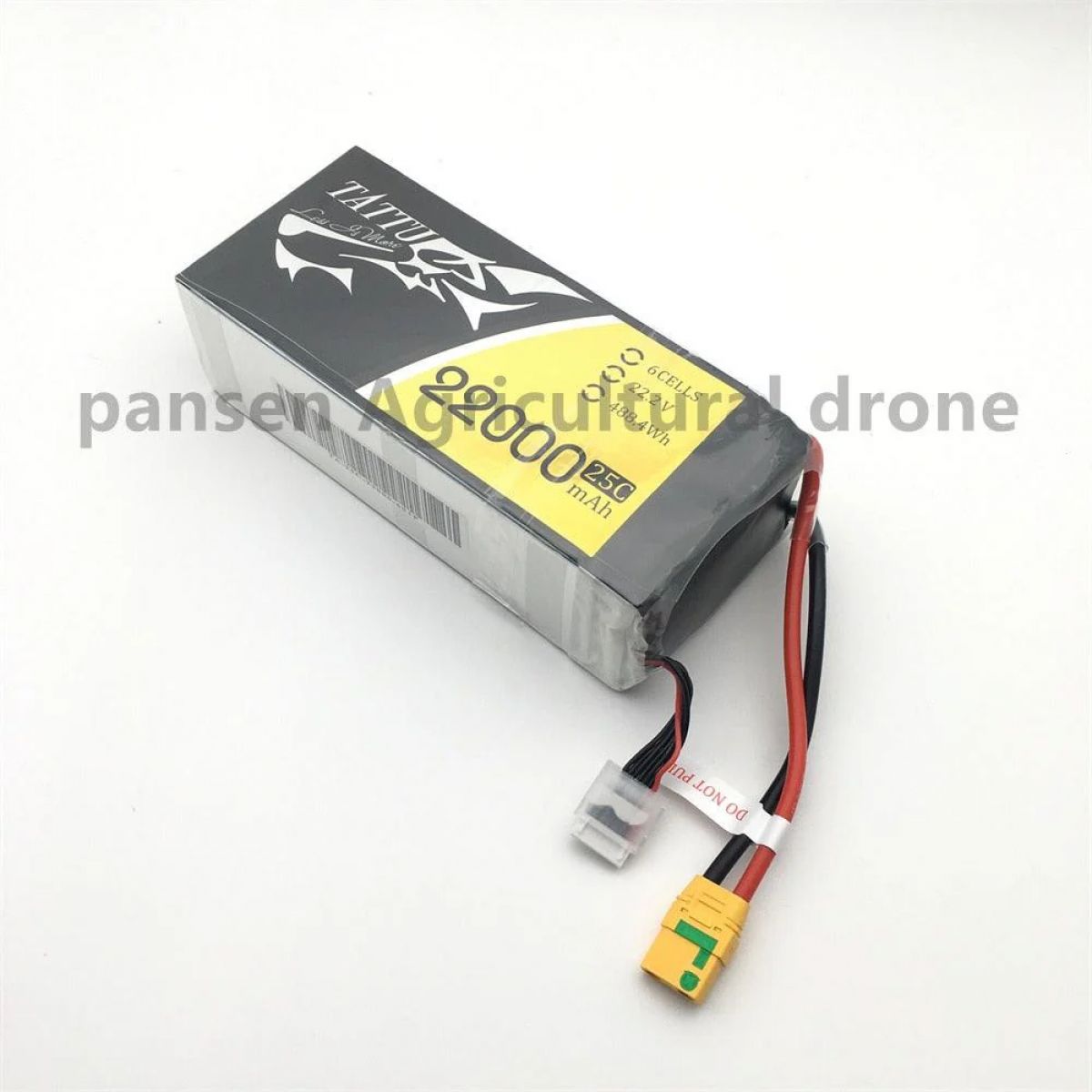 Аккумулятор TATTU 22000mAh 22.2V 6S 488Wh LiPO 25C для FPV дрона, гексакоптера, агродрона Аккумулятор TATTU 22000mAh 22.2V 6S 488Wh LiPO 25C для FPV дрона, гексакоптера, агродрона