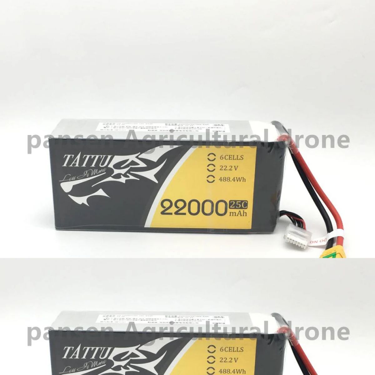 Аккумулятор TATTU 22000mAh 22.2V 6S 488Wh LiPO 25C для FPV дрона, гексакоптера, агродрона Аккумулятор TATTU 22000mAh 22.2V 6S 488Wh LiPO 25C для FPV дрона, гексакоптера, агродрона
