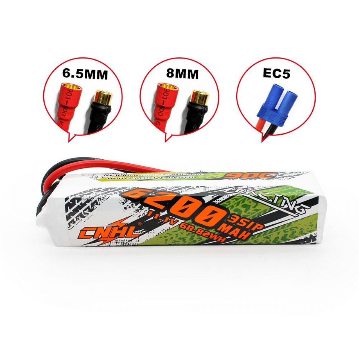 Аккумулятор CNHL Lipo 3S 4S 6S 11.1V 14.8V 22.2V 5200–9500мАч для FPV дрона, RC авто, катера Аккумулятор CNHL Lipo 3S 4S 6S 11.1V 14.8V 22.2V 5200–9500мАч для FPV дрона, RC авто, катера