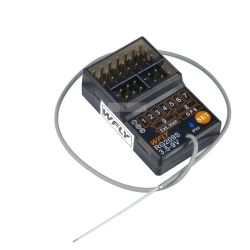 Приёмник WFLY RC RG209S RG206S 9CH PWM для X9 6CH передатчика, SG01 GPS, авто, лодки, роботы