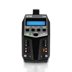 SKYRC T200 двойное зарядное AC/DC 12A 100W XT60 для LiPo, Li-ion, LiFe, NiCd, NiMH, PB, LiHV, FPV