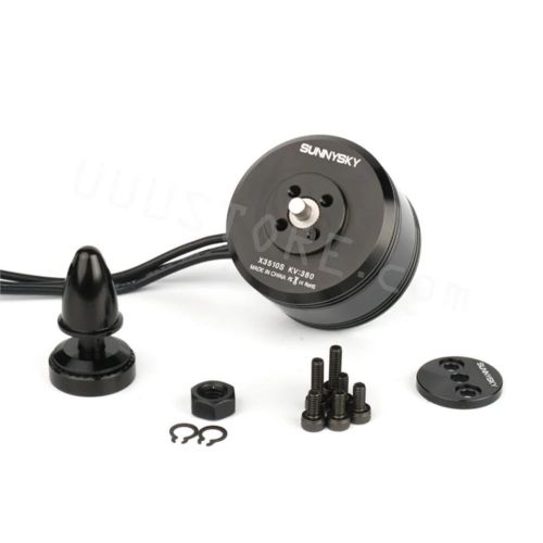 1/2/4шт Sunnysky X3510S 380KV 700KV бесколлекторный мотор для квадрокоптера, дрона, RC самолёта