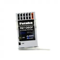 Микроприёмник Futaba R2106GF 2.4GHz S-FHSS / FHSS, 6 каналов