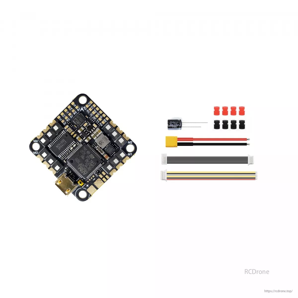 Контроллер полёта GEPRC GEP-F722-45A AIO V2, STM32F722, 2–6S, 45A ESC, DJI, 25.5x25.5мм для FPV дронов Контроллер полёта GEPRC GEP-F722-45A AIO V2, STM32F722, 2–6S, 45A ESC, DJI, 25.5x25.5мм для FPV дронов