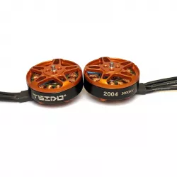 Бесколлекторный мотор YSIDO 2004 1750KV/3000KV 3–6S для FPV дронов 3.5–5" Toothpick Long Range Racing