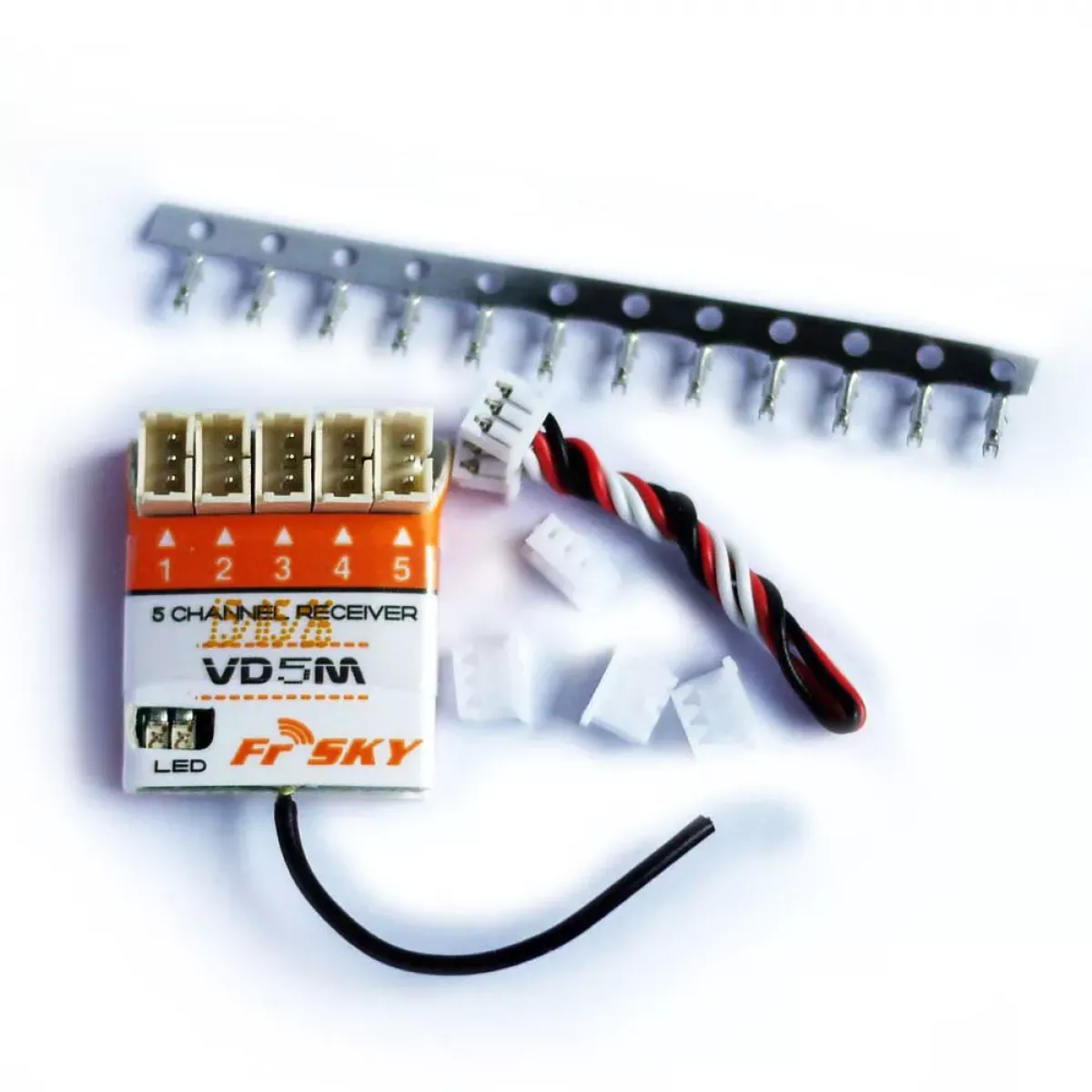 FrSky VD5M 2.4G 5-канальный микро приёмник FrSky VD5M 2.4G 5-канальный микро приёмник