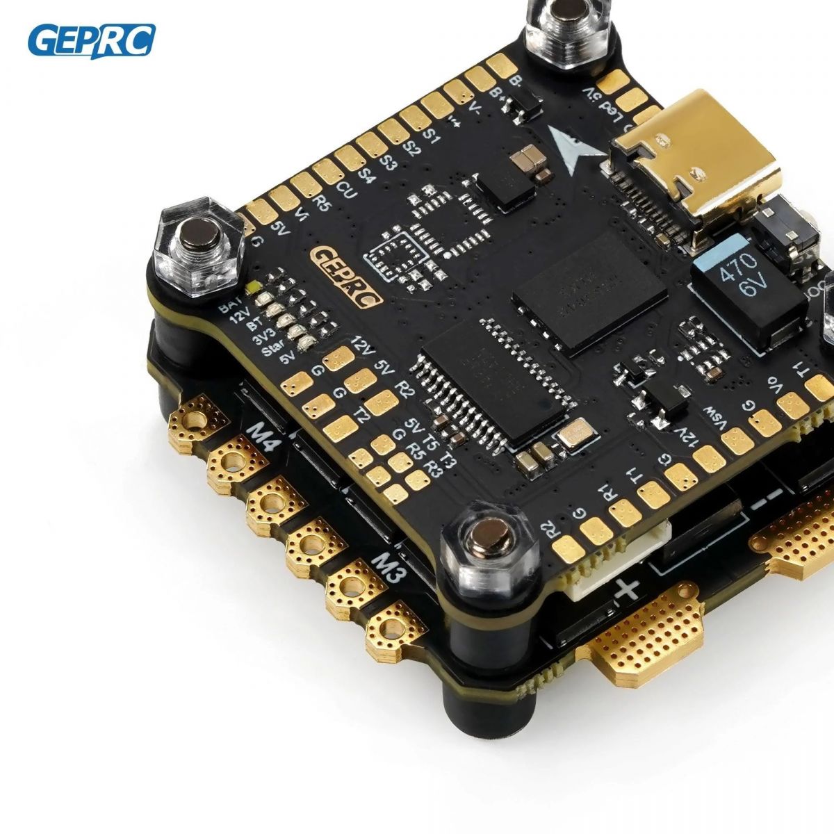 GEPRC SPAN F722-BT-HD V2: контроллер F7 + 4-в-1 ESC 50A BL32 96K с Bluetooth-настройкой GEPRC SPAN F722-BT-HD V2: контроллер F7 + 4-в-1 ESC 50A BL32 96K с Bluetooth-настройкой