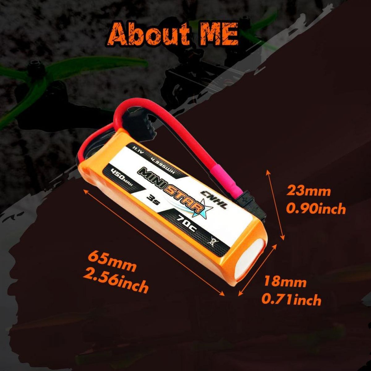 Набор 6 шт. CNHL 2S/3S/4S Lipo батарей 7.4В/11.1В/14.8В 450/850mAh 70C XT30 для FPV дронов Набор 6 шт. CNHL 2S/3S/4S Lipo батарей 7.4В/11.1В/14.8В 450/850mAh 70C XT30 для FPV дронов