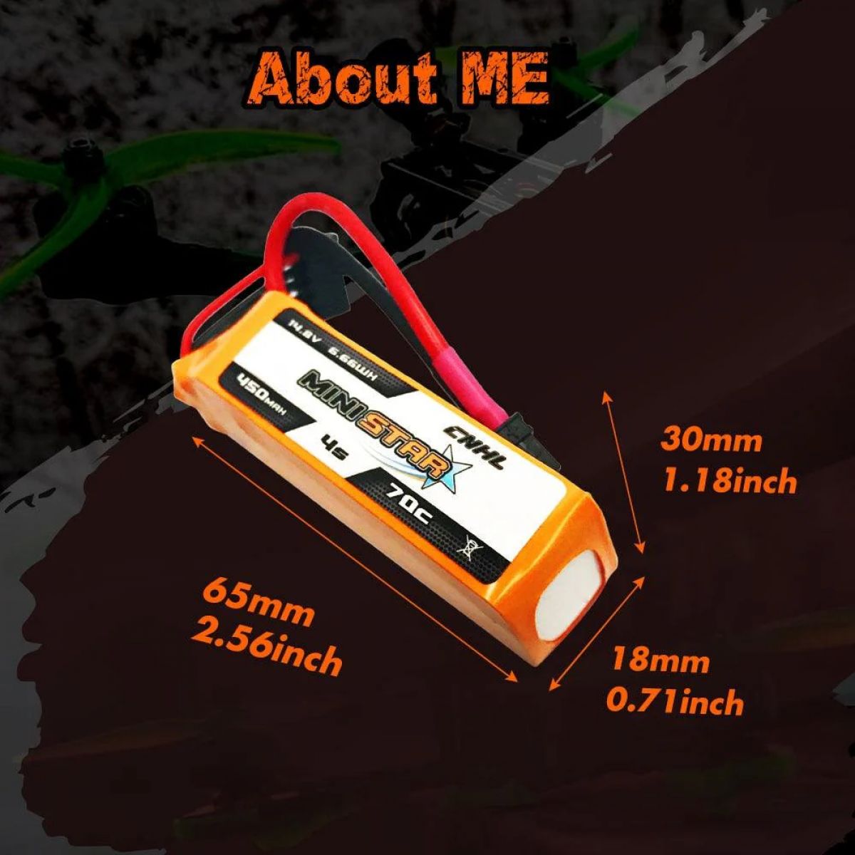 Набор 6 шт. CNHL 2S/3S/4S Lipo батарей 7.4В/11.1В/14.8В 450/850mAh 70C XT30 для FPV дронов Набор 6 шт. CNHL 2S/3S/4S Lipo батарей 7.4В/11.1В/14.8В 450/850mAh 70C XT30 для FPV дронов