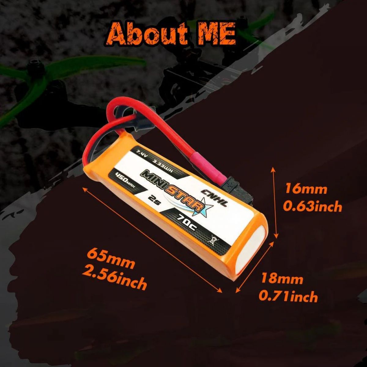 Набор 6 шт. CNHL 2S/3S/4S Lipo батарей 7.4В/11.1В/14.8В 450/850mAh 70C XT30 для FPV дронов Набор 6 шт. CNHL 2S/3S/4S Lipo батарей 7.4В/11.1В/14.8В 450/850mAh 70C XT30 для FPV дронов