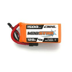 Набор 4 шт. CNHL 4S 14.8V Lipo аккумуляторов 1300/1500/1800mAh 120C XT60 для FPV дрона и моделей