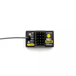 FlySky FGr4B 2.4G 4-канальный приёмник с одной антенной для AFHDS3, для авто и катеров RC