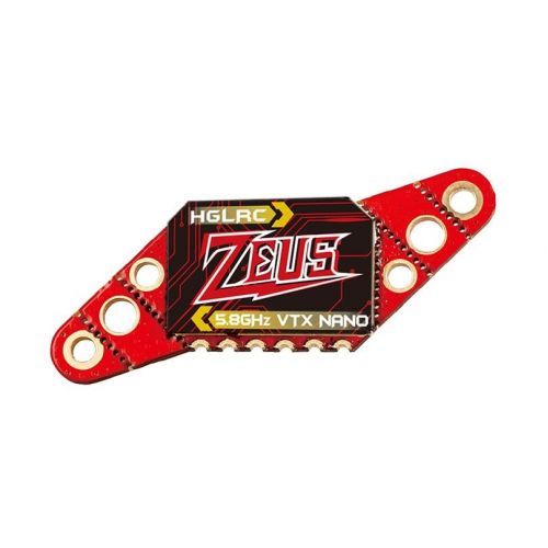 HGLRC Zeus Nano VTX 350mW — 5.8G FPV видеопередатчик 40 каналов с микрофоном для гоночных дронов