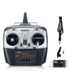 Radiolink T8FB BT 8-канальный 2.4G радиопередатчик с приёмником R8EF R8FM для FPV дронов и самолётов