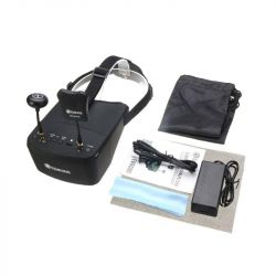 Eachine EV800D FPV очки 5.8G 40CH 5" 800x480 DVR HD, аккумулятор, для FPV дронов и моделей RC