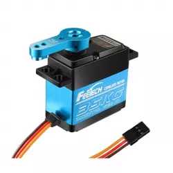 Feetech FI7635 — Водонепроницаемый сервопривод 7.4V 35КГ, coreless, 180°, для DIY и RC авто 1/5