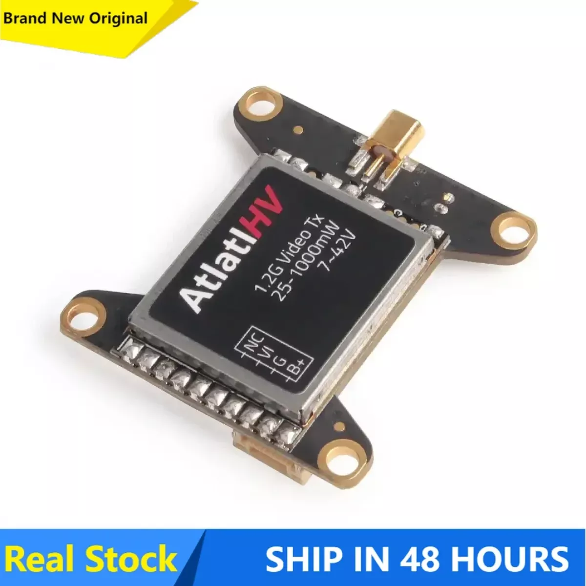 HolyBro Atlatl HV V2 1.2ГГц 1Вт VTX - видеопередатчик 2-8S LiPo 30.5x30.5мм для FPV дронов HolyBro Atlatl HV V2 1.2ГГц 1Вт VTX - видеопередатчик 2-8S LiPo 30.5x30.5мм для FPV дронов